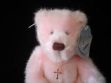 Applause Bears of Faith with Crucifix Necklace Plush Teddy Dan Born Oct 25