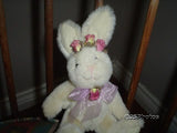 Russ Bunny Rabbit Plush L'il Bloomer Handmade 7in. 4604