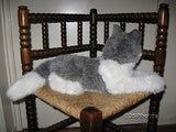 Steiff Molly Husky Dog 45 cm 104916 Button & Tag 1991