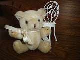 Jointed Little Miniature Bear with Chair Made in China