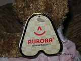 Aurora World UK Midgie Bear in Cotton Lace Dress