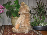 Antique Fechter Austria Bear Rare Blonde Mohair 19 Inch 1950s