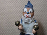 Set of 2 Old Vintage 1970s SONNI Germany Circus Clowns Moving Toys