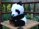 Sitting Panda Bear Plush Nicky Toy Holland