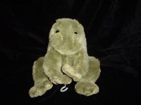 Gund Ribbit Frog 9 Inch Talking Plush Vintage 1985