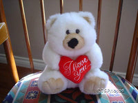 Ganz Bosley Bear  I Love You Heart 9