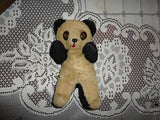 Antique Old Panda Bear 8 in. Squeaker Wood fibers Rare