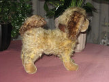 Antique DIEM German Mohair Standing Spaniel Dog 1920s RARE
