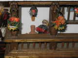 Vintage Handmade Italy Cottage House Wall Decoration RARE