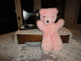 Antique Wendy Boston UK Bear Pink Plush 13 in. with Tag