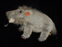 24k Warthog Wild Boar Pig 4803 14 Inch Stuffed Plush Mighty Star Polar Puff 1991