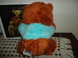 Vintage Antique Ouch Teddy Bear 14 inch Stuffed Plush Ontario Canada