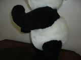 PANDA Plush Fully Jointed Swivel Head RARE UNIQUE Vinyl Paws CHUBBY Body 15 inch