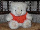 Trix & Rees Junior White Teddy Bear Plush Continuity UK