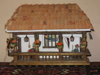 Vintage Handmade Italy Cottage House Wall Decoration RARE