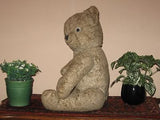 Old Antique 1930s Dutch Arthur Van Gelden Bear Gray 58 cm 22 Inch