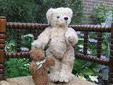 Merrythought UK There, There Little Bear NSPCC Mohair Teddy Bear