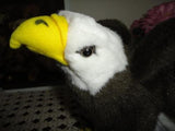 Bald Eagle Incredible Petables Stuffed Plush 8 inch Retired