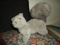 Gund Vintage 1989 Grey Brown SQUIRREL Stuffed Plush CUTE