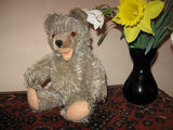 Old Antique Hermann Mohair Zotty Bear w Squeaker