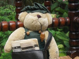 Antique Old English UK Newspaper Mail Post Man Bear