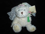 Russ Berrie Caress Soft Pet Bridal Bear in Wedding Gown