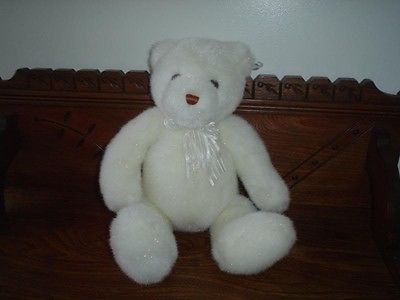 Gund white sales teddy bear