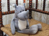 Plus Supermarket Holland Soft Plush Rhino Safari Knuffel 2010