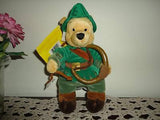 Disney Store UK WINNIE the POOH Robin Hood Bear Retired