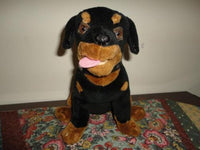 Vintage ROTTWEILER PUPPY DOG Stuffed Plush Best Made Toys Toronto