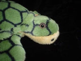 A&A Toys Sea Turtle Green Plush 13 Inch Very Rare