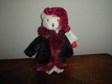 Russ Berrie Natasha Victorian Style Bear 4500 Wtags