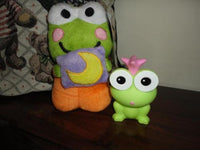 Keroppi Frog Plush Official Sanrio Nanco Product & Rubber Frog Prince