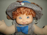 Doll with Moveable Blue Eyes Soft Body Wire Poseable Rubber Head 16 inch