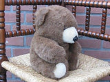 Cuddle Wit USA Brown Plush Bear Vinyl Nose 26 CM