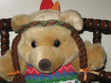 Indian Girl Teddy Bear Dake Amsterdam Netherlands RARE