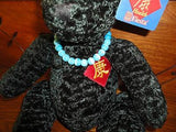 Fiesta Chinese Foo Bear HEALTH & Bead Bracelet 14 inch