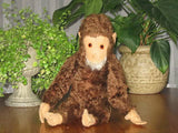 Antique Hermann Chimpanzee Mohair 18.5 Inch tall