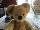 Antique Golden Plush Jointed Koala Bear USA 16 inch 1960s CUTE !!