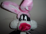 WB Looney Tunes Sylvester 18 inch Big Cat Easter Bunny Ears Plush 1998