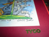 WB Tyco Chuck Jones Bugs Bunny & Daffy VALENTINE SEASON Framed Giclee Art Print