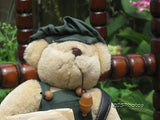 Antique Old English UK Newspaper Mail Post Man Bear