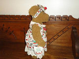 Avon Canada Hat Box Teddies STRAWBERRIE Strawberry Bear 13 in.
