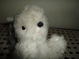 Vintage Grey Plush Squirrel  w Googly Eyes