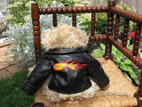 Born To Ride Ride To Live UK Motorcycle Bear