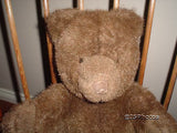 Gund Collectors Classic Ltd 18 inch Brown Teddy Bear 1983