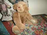 Brown Teddy Bear Unique Ears Fully Jointed RARE