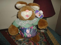 Kelly Toy Usa Vintage Playpet RABBIT Easter Bunny Plush 12 inch