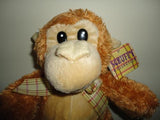 Preferred Plush Scruffy Collection MONKEY Stuffed Plush Toy