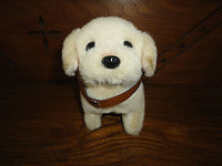 Puppy Dog Walking Barking Mechanical Toy 1994 Iwaya China CUTE